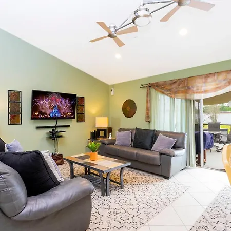 Charming 3Bd W/ Pool Close To Disney @ 7826 Indian Ridge